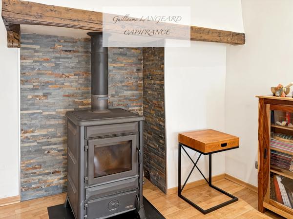 Au coeur de Thoirette (39240) - Maison de caractère en pierres – 4 chambres – Terrasses aménagées