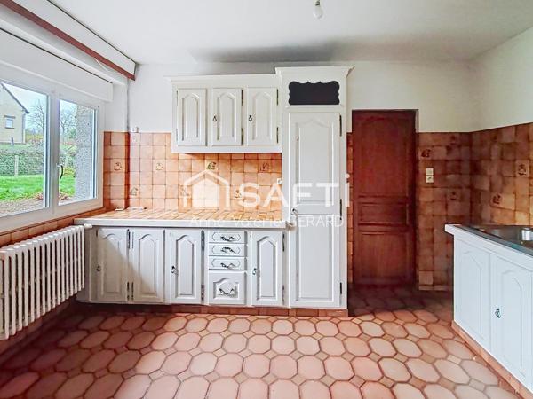 Maison campagne –135 m²,terrain 4606m²+dépendances