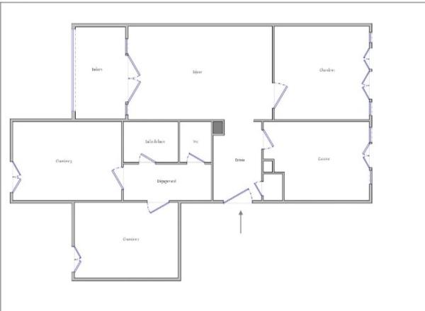 Appartement 3 pièces - 71 m²