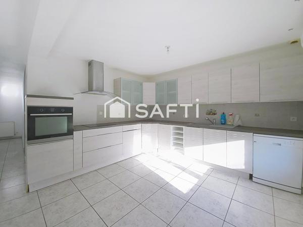 Maison 145m² sur  terrain de 37 ares