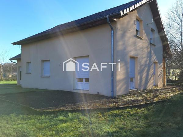 Maison 145m² sur  terrain de 37 ares