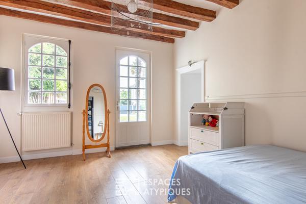 Magnifique maison de bourg avec piscine à Loire-Authion