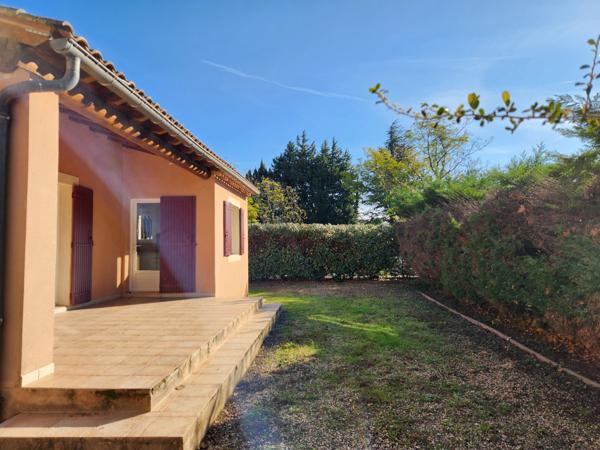 Rognonas (13870) Maison individuelle de plain-pied de 108m² sur parcelle de 575m² - ROGNONAS