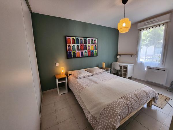 EXCLUSIVITE AVIGNON - APPARTEMENT A LOUER TYPE 2 meublé - REZ DE CHAUSSEE AVEC TERRASSE ET PARKING