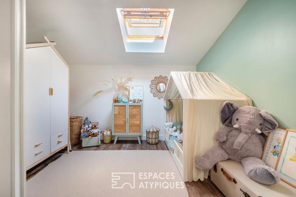 Loft en duplex avec terrasse