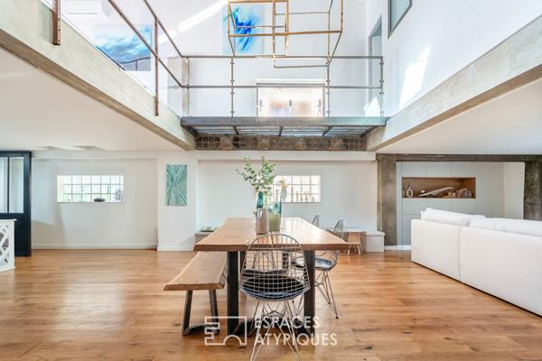 Loft en duplex avec terrasse