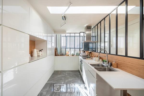 Loft en duplex avec terrasse