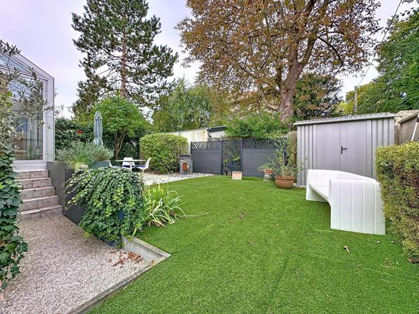 F5 esprit maison avec jardin, terrasse et sous-sol