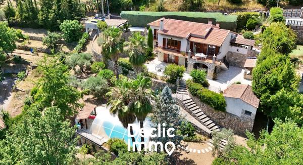 Vente maison Le bar sur loup, 165m² 6 pièces 649 000€ avec piscine