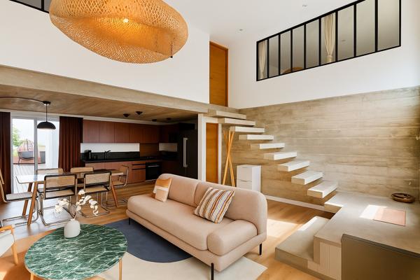 Architecture transformée - 2024 - Loft avec terrasse - Biarritz
