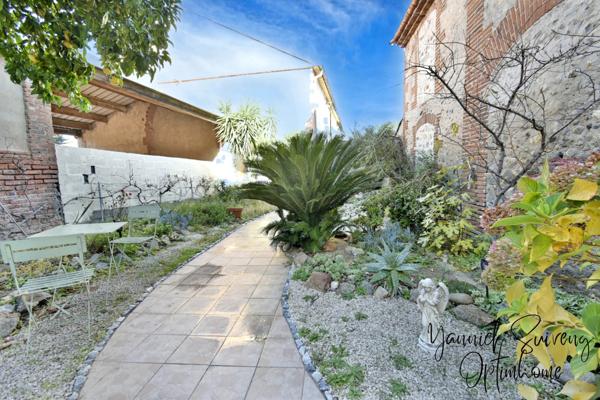 MAISON DE CARACTÉRE, JARDIN + STUDIO INDÉPENDANT - BAGES (66770)