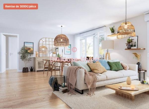 Appartement à vendre 3 pièces de 60 m²