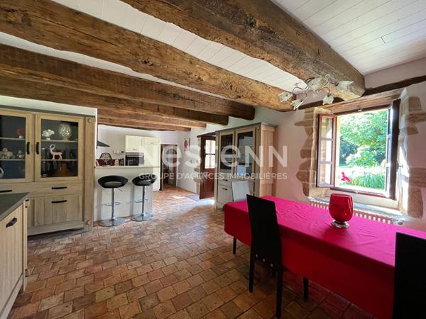 Chaumière de charme à Grand-Champ, aux portes du Golfe du Morbihan