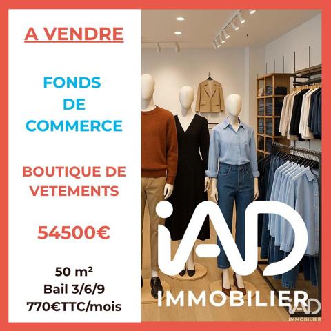 Boutique/Local commercial à vendre 50 m² Saint-Lô