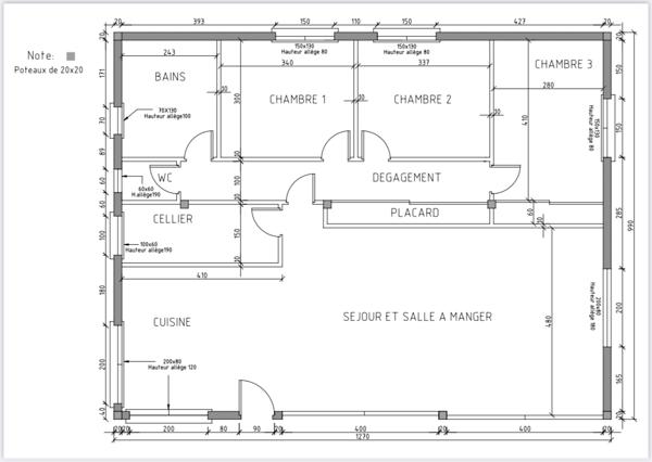 A vendre maison de type 4 à Marseille 13013 - Terrain 1580m2 - Vue mer et collines - secteur PALAMA