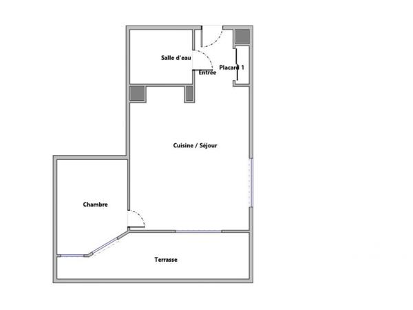 Appartement à vendre 2 pièces 43 m² Nanterre