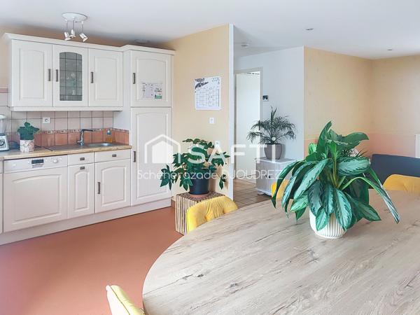 MAISON DE PLAIN-PIED - 3 PIECES - GARAGE - TERRAIN