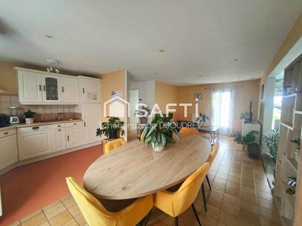 MAISON DE PLAIN-PIED - 3 PIECES - GARAGE - TERRAIN