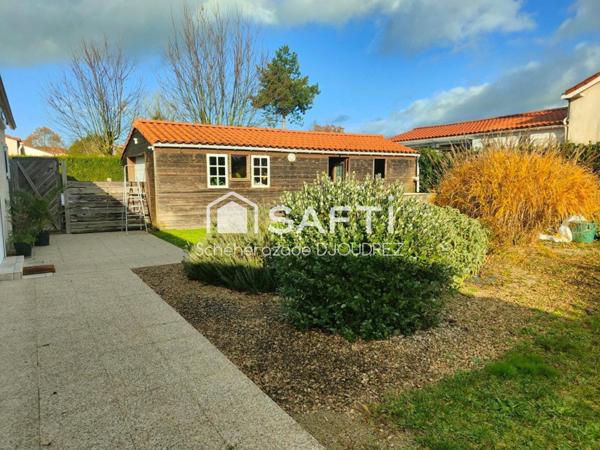 MAISON DE PLAIN-PIED - 3 PIECES - GARAGE - TERRAIN