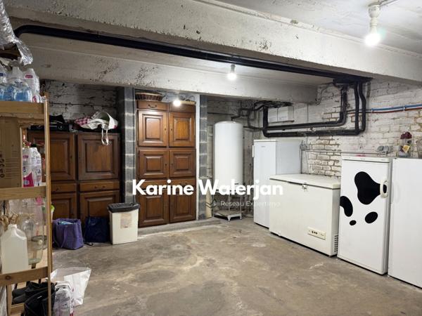 Courrières (62710) MAISON INDIVIDUELLE 217 M2 - SEMI PLAIN PIED - VOLUMES - 6 CHAMBRES - POSSIBLE PROFESSION LIBERALE - JARDIN