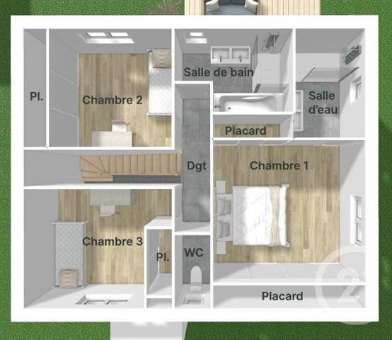 Maison à vendre  4 pièces - 122,10 m 2   EYSINES  - 33
