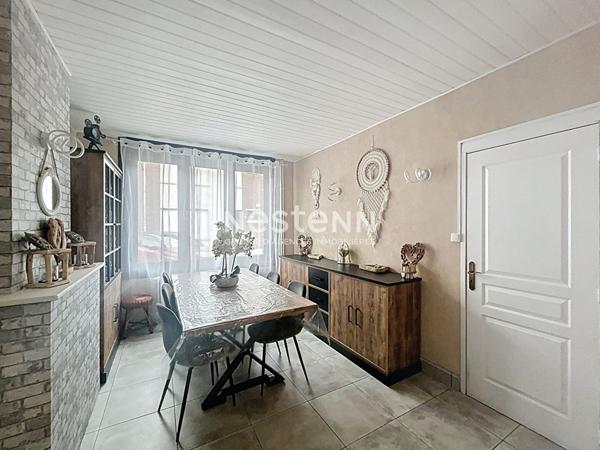 Maison de ville de 111m² à SOMAIN - 3 chambres - Jardin - Proche du centre et des commodités - 169.900 euros