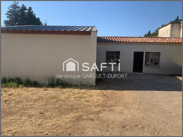 Villa plain-pied, 151m2, dépendances sur 1758 m² de terrain