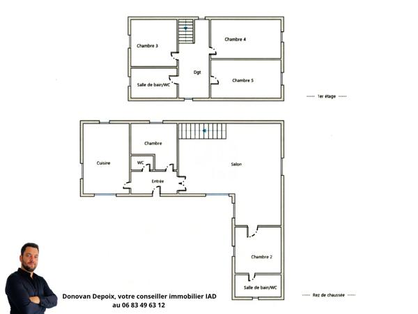 Maison à vendre 8 pièces 161 m² Montvendre