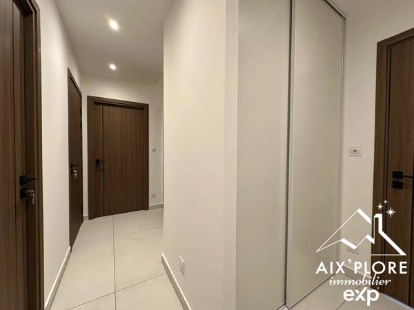 VENTE – APPARTEMENT T4 DE STANDING – GRÉSY-SUR-AIX 108,72 m² – Traversant Nord/Sud – 2ème et dernier étage