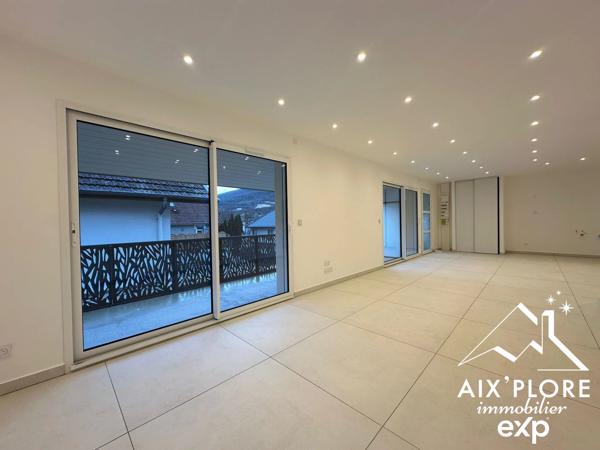 VENTE – APPARTEMENT T4 DE STANDING – GRÉSY-SUR-AIX 108,72 m² – Traversant Nord/Sud – 2ème et dernier étage