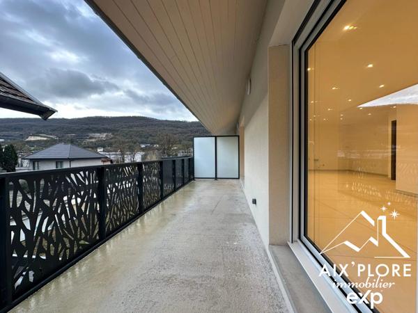 VENTE – APPARTEMENT T4 DE STANDING – GRÉSY-SUR-AIX 108,72 m² – Traversant Nord/Sud – 2ème et dernier étage