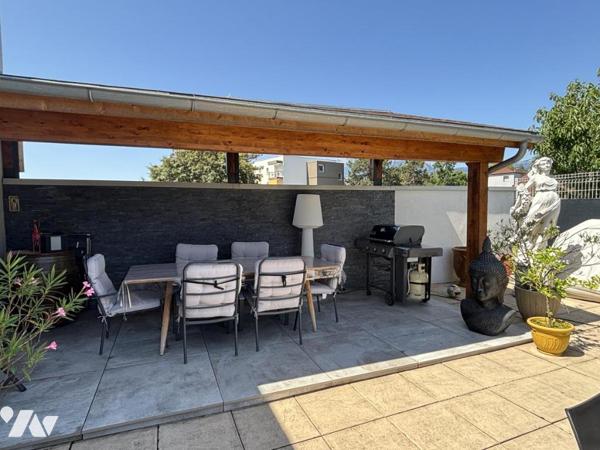 SAINT-MARTIN-D’HÈRES/secteur centre – APPARTEMENT DE PRESTIGE – DERNIER ÉTAGE – TERRASSE de 206m2