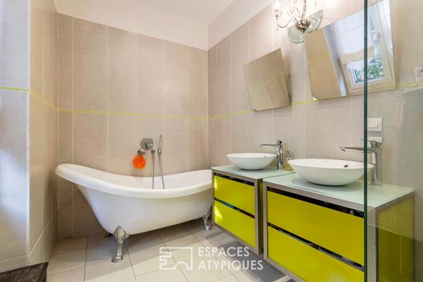 Maison 1920 avec dépendances et jardin