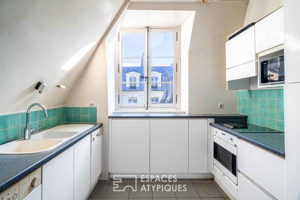 Un duplex à réinventer avec vue sur l’emblématique Place des Vosges