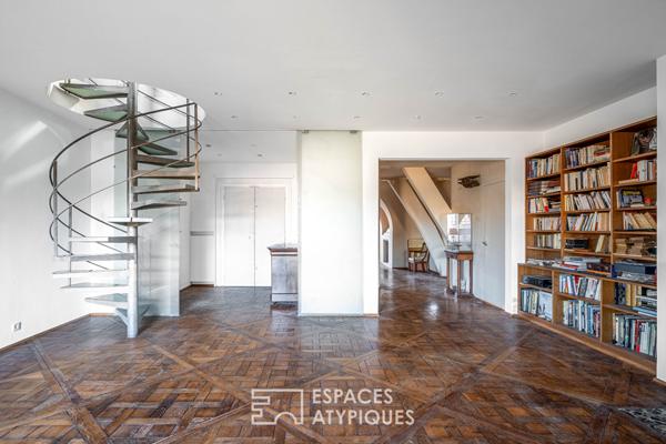 Un duplex à réinventer avec vue sur l’emblématique Place des Vosges