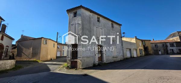 Immeuble de rapport 132m², 3 logements loués.