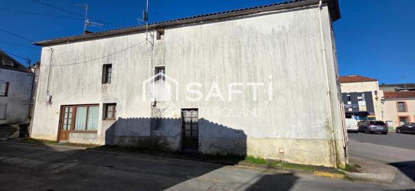 Immeuble de rapport 132m², 3 logements loués.