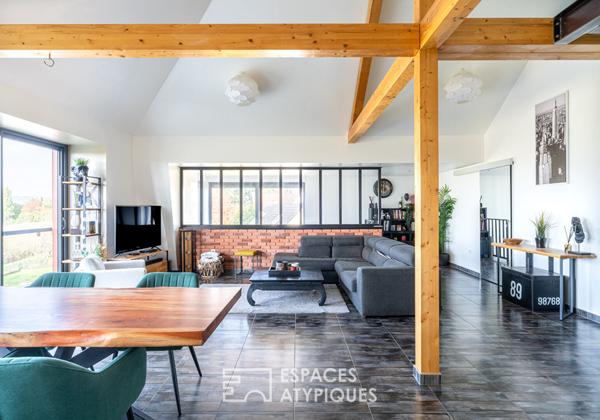 Triplex avec jardin et vue dégagée