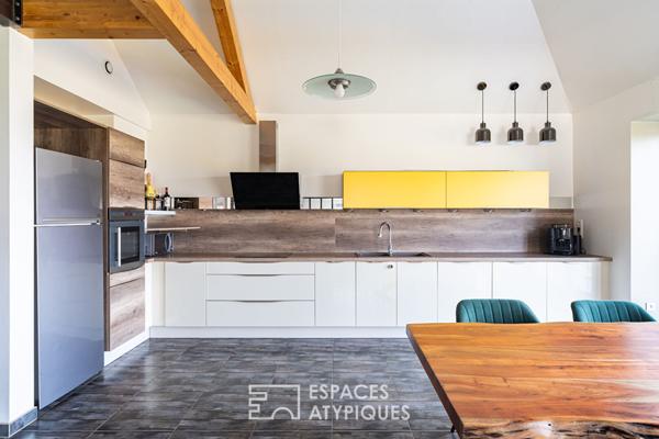 Triplex avec jardin et vue dégagée