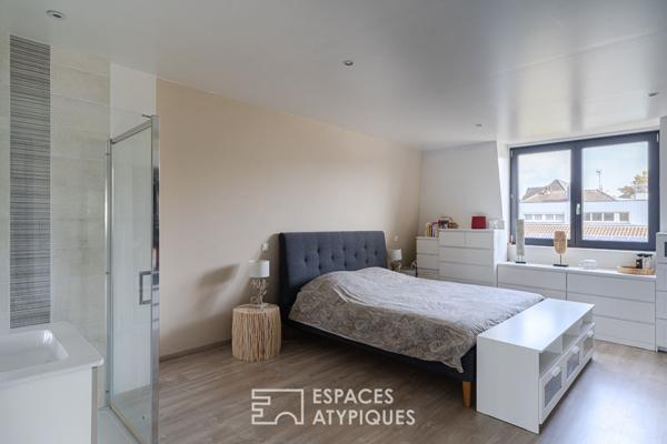 Triplex avec jardin et vue dégagée