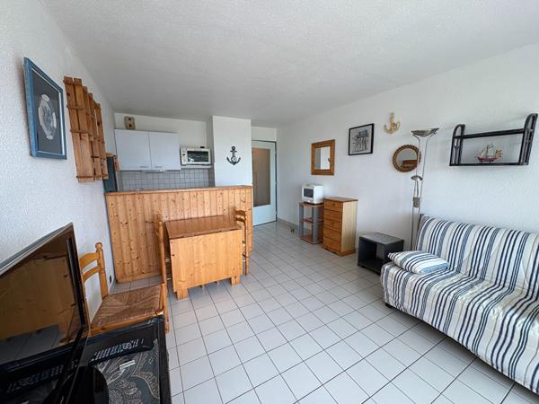 Appartement face mer 1 pièce 28.4m² PORNIC - BIROCHERE