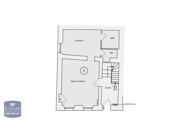 Appartement à louer 2 pièces 45m²