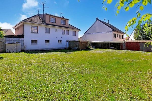 Maison avec fort potentiel – 135 m² habitables – Terrain 840 m²