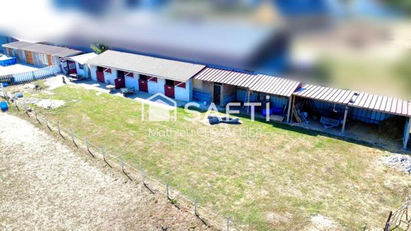 Maison familiale 168 m² avec dépendances & box à chevaux