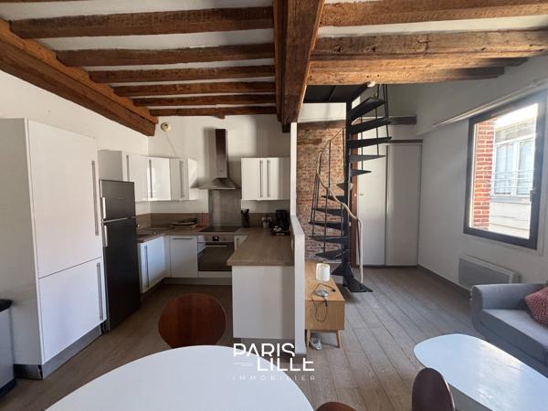 Vieux Lille, Rue de la Monnaie Appartement duplex T2