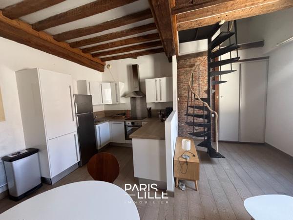 Vieux Lille, Rue de la Monnaie Appartement duplex T2