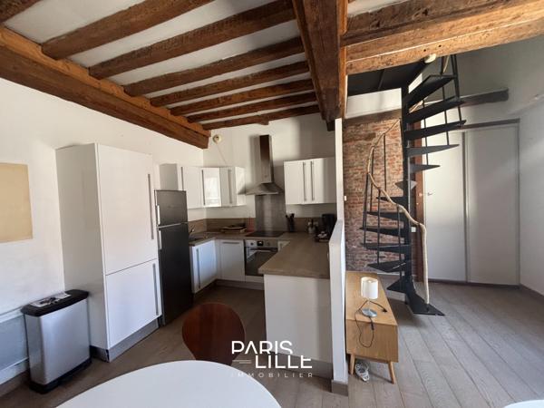 Vieux Lille, Rue de la Monnaie Appartement duplex T2