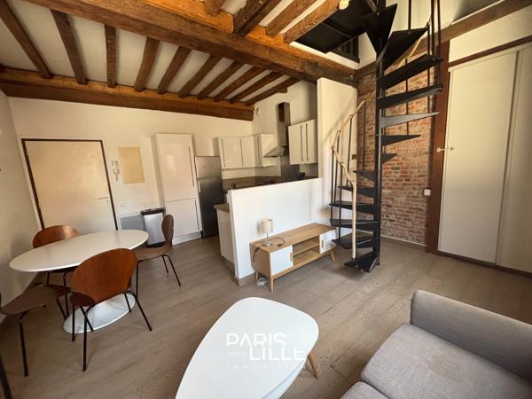 Vieux Lille, Rue de la Monnaie Appartement duplex T2