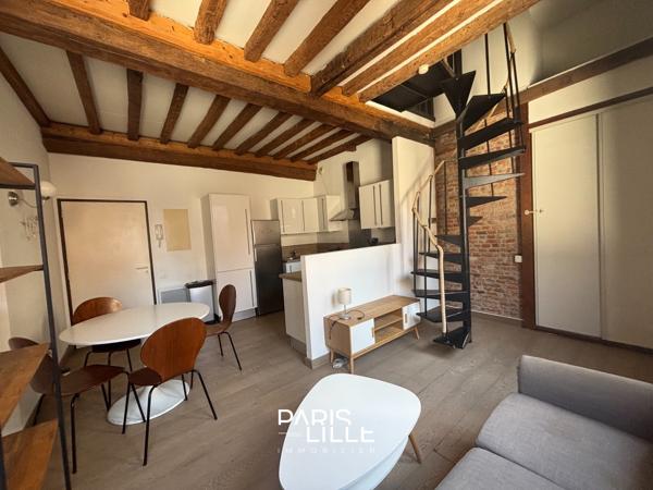 Vieux Lille, Rue de la Monnaie Appartement duplex T2