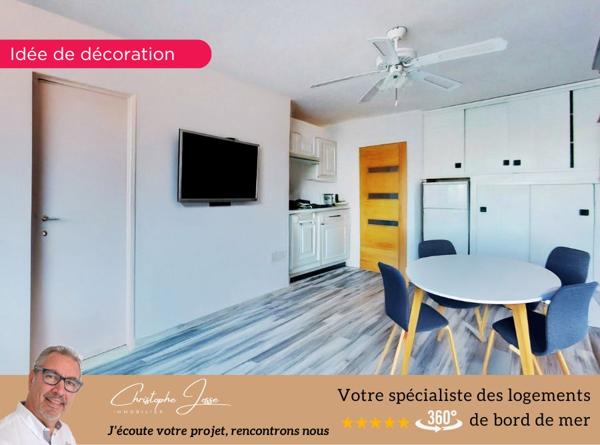Appartement T2 avec parking vue imprenable sur le Port